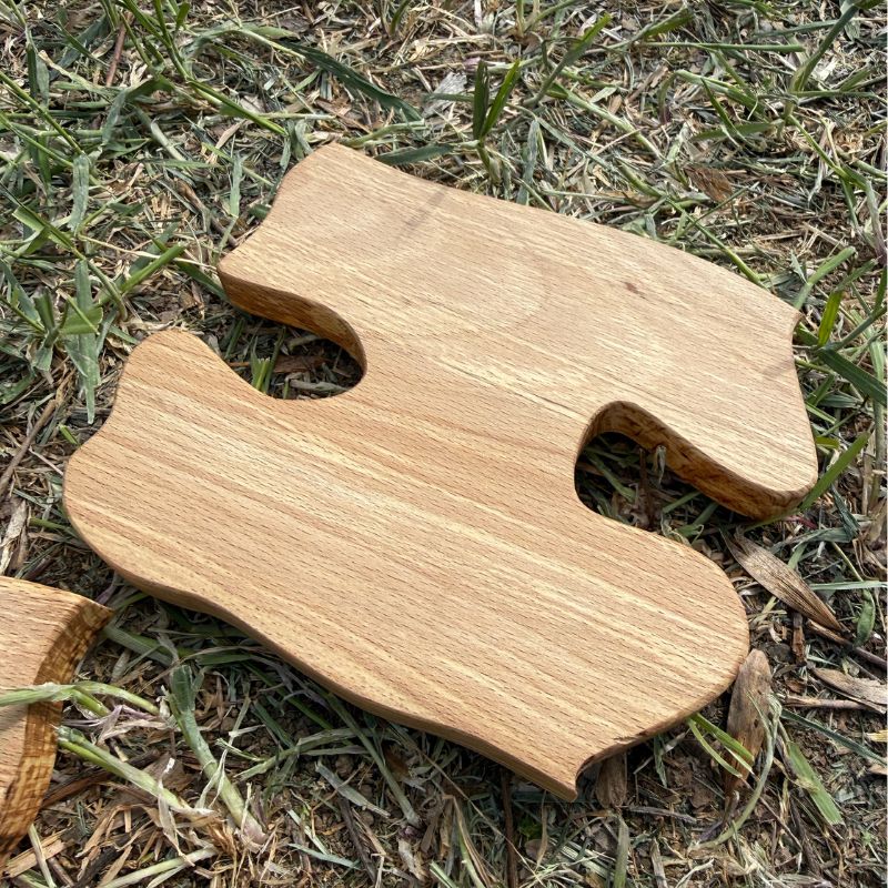 Dřevěné prkénko puzzle z masivu