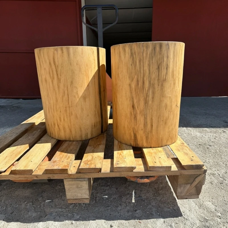 Jasanové interiérové špalky - ošetřené