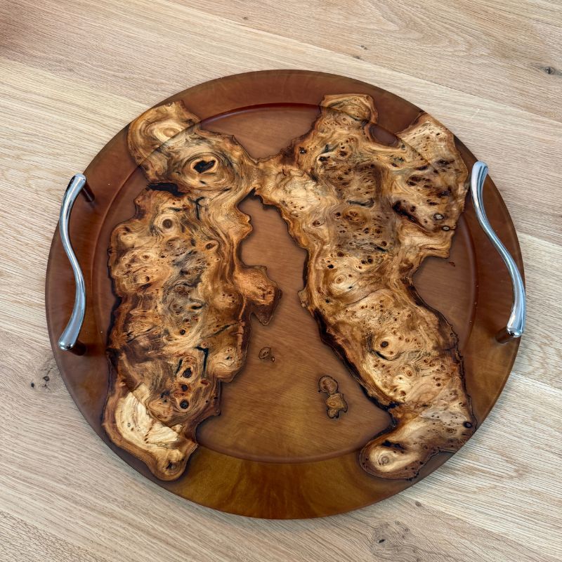 Servírovací tác na sýry a uzeniny 