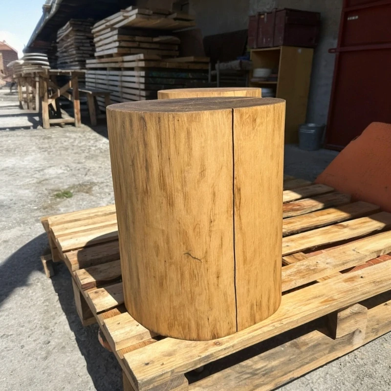 Jasanové interiérové špalky - ošetřené