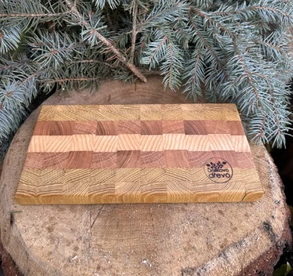 Barevné prkénko – akát × višeň × jasan