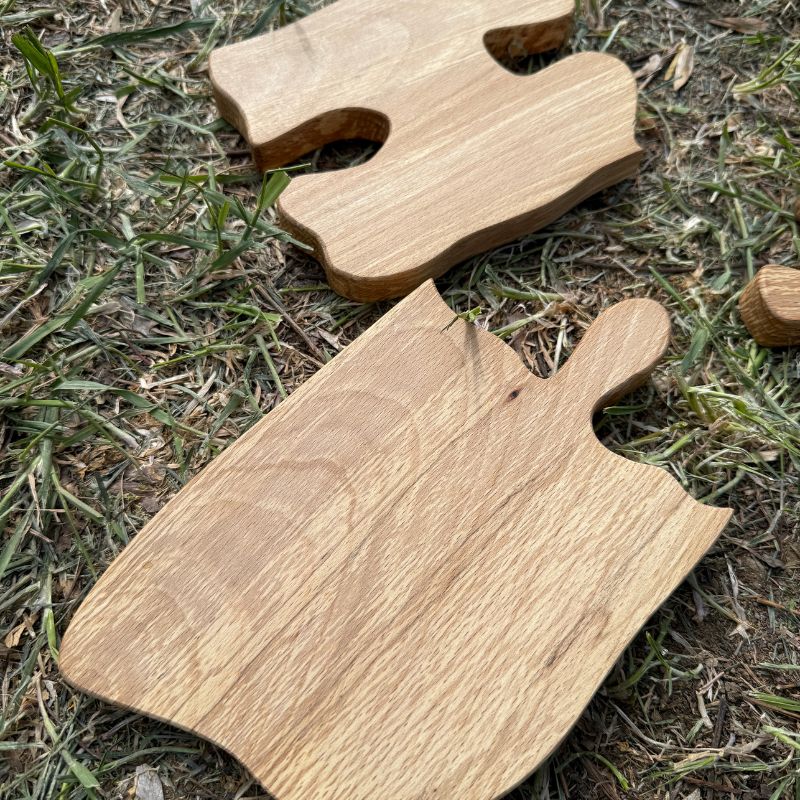 Dřevěné prkénko puzzle z masivu