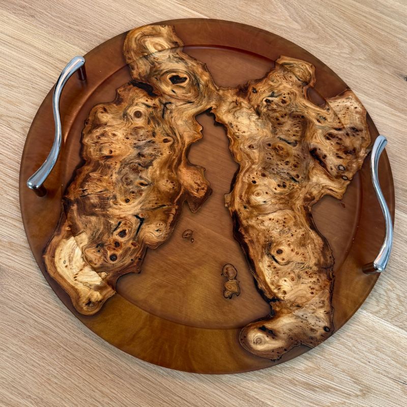 Servírovací tác na sýry a uzeniny 