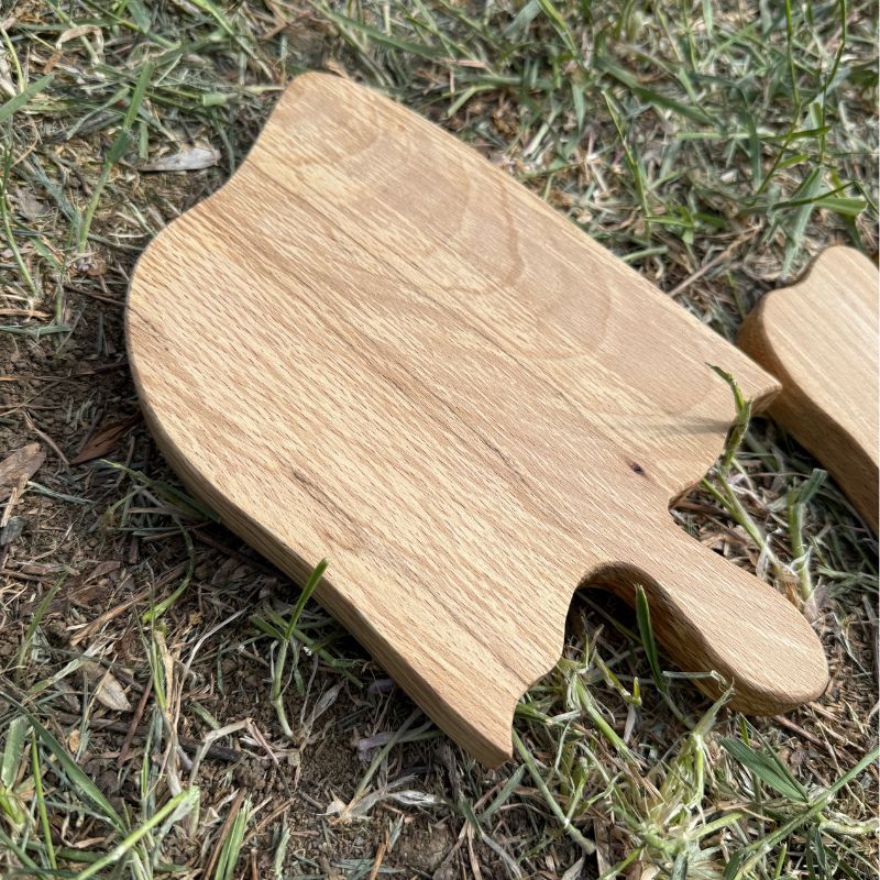 Dřevěné prkénko puzzle z masivu