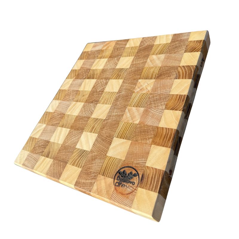 Řeznické prkénko mozaika - úchyty