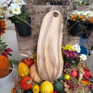 Ořechové servírovací prkénko „oko“