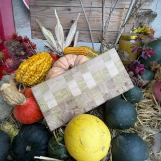 Barevné prkénko – akát × višeň × jasan