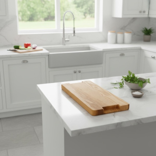 Masivní prkénko z jednoho kusu dřeva